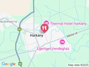 Dráva Hotel Thermal Resort étterme Harkány a térképen