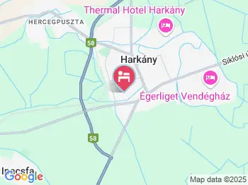 Edit Vendégház Harkány a térképen