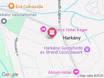 Futó László Pál Múzeum Harkány a térképen