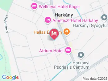 Gere Apartmanház Harkány a térképen