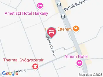 Gere Art Apartman Harkány a térképen