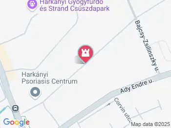 Harka-kút Harkány a térképen