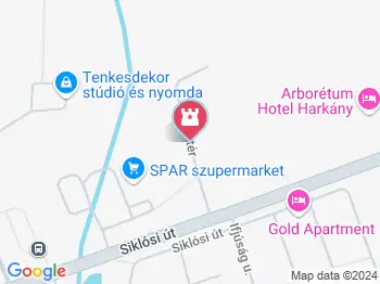 Harkányi Arborétum Harkány a térképen