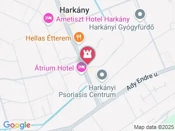 Harkányi Gyógy- és Strandfürdő Harkány a térképen