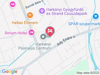 Harkányi Psoriasis Centrum Harkány a térképen