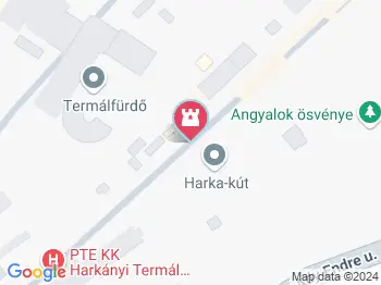 Harkányi szabadtéri mozi Harkány a térképen