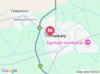 MAGDAROSA Resort Harkány a térképen