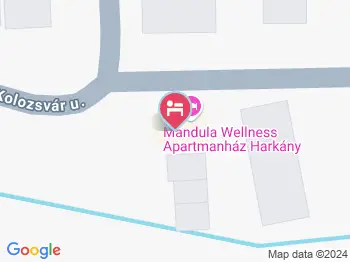 Mandula Wellness Apartmanház Harkány Harkány a térképen