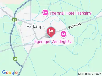 Meláni Apartman Harkány a térképen
