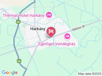 Park Panzió Harkány a térképen