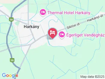 Primera Apartmanház Harkány a térképen