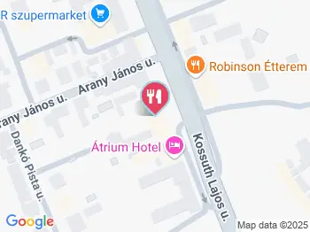 Sétány Étterem Harkány a térképen