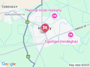 Siesta Club Hotel Harkány a térképen