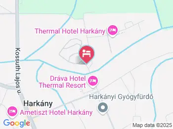 Termál Apartmanok & Kemping Harkány Harkány a térképen