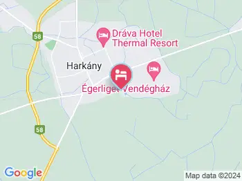 Thermal Vendégház Harkány a térképen
