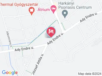 Új Világ Apartman Harkány a térképen