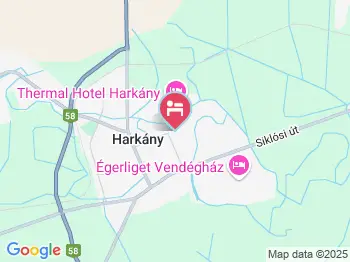 Well Hotel Harkány a térképen