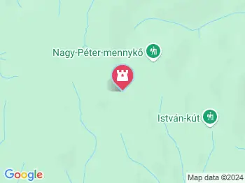 Pengő-kő Háromhuta a térképen