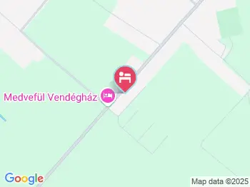 Medvefül Vendégház Hárskút a térképen