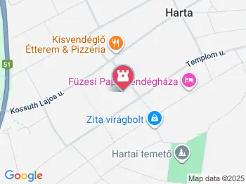 Tájház és Helytörténeti Gyűjtemény Harta a térképen