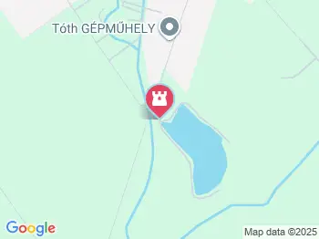 Belső tó, Horgásztó Hatvan a térképen