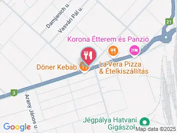 Ditti Pékség Hatvan a térképen