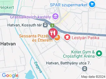 Ennie Coffee Hatvan a térképen