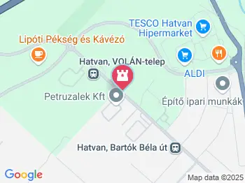 Kutyajó Strand & Park 60 Hatvan a térképen