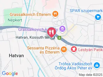 Múzeum Kávézó Hatvan a térképen