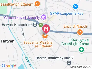 Pillangó Cukrászda Hatvan a térképen