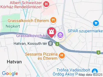 Széchenyi Zsigmond Kárpát-medencei Magyar Vadászati Múzeum Hatvan a térképen