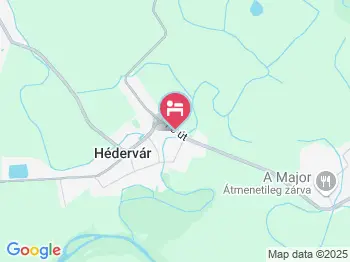 Héderváry Kastélyszálloda Hédervár a térképen