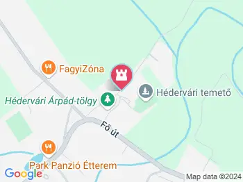 Hédervári Boldogasszony kápolna Hédervár a térképen