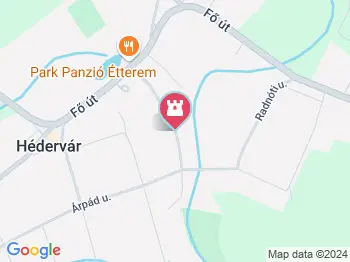 Hédervári Szent Mihály templom Hédervár a térképen