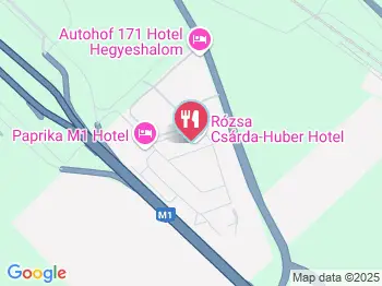 Paprika Csárda Hegyeshalom a térképen