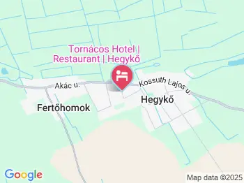 Kelemen Vendégház Hegykő a térképen