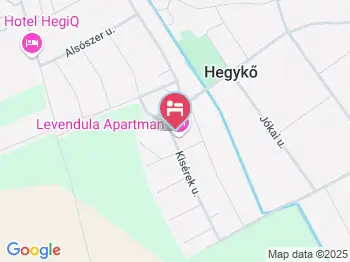 Levendula Apartman Hegykő a térképen