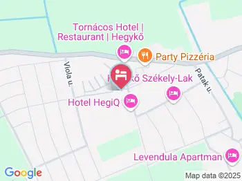Natura Vita Apartmanok Hegykő a térképen