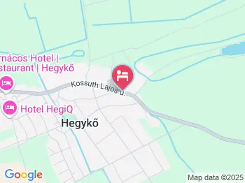 Szalay Vendégház Hegykő a térképen