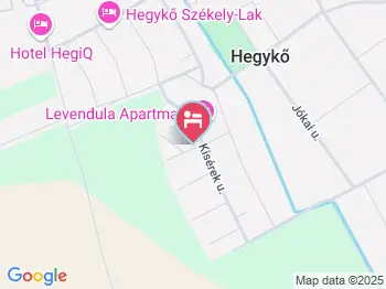 Szent Kristóf Vendégház Hegykő a térképen
