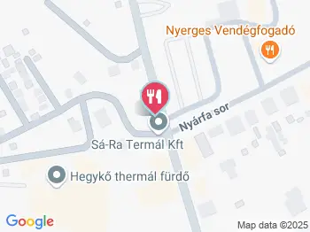 Termál Étterem Hegykő a térképen