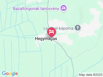 Kovács Vendégház Hegymagas a térképen