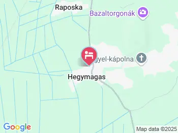 Kozma-Bognár Vendégház Hegymagas a térképen