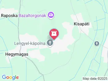 Lengyel-kápolna Hegymagas a térképen