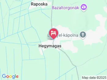 Márta Vendégház Hegymagas a térképen