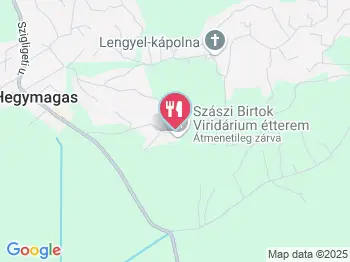 Szászi Birtok Hegymagas a térképen