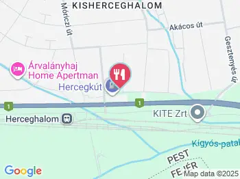 KisHerceg Vendéglő Herceghalom a térképen