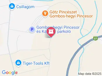 Gombos-hegyi Kálvária Hercegkút a térképen