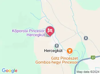 Helén Panzió Hercegkút a térképen