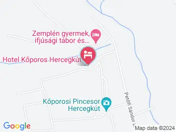 Hotel Kőporos Hercegkút Hercegkút a térképen